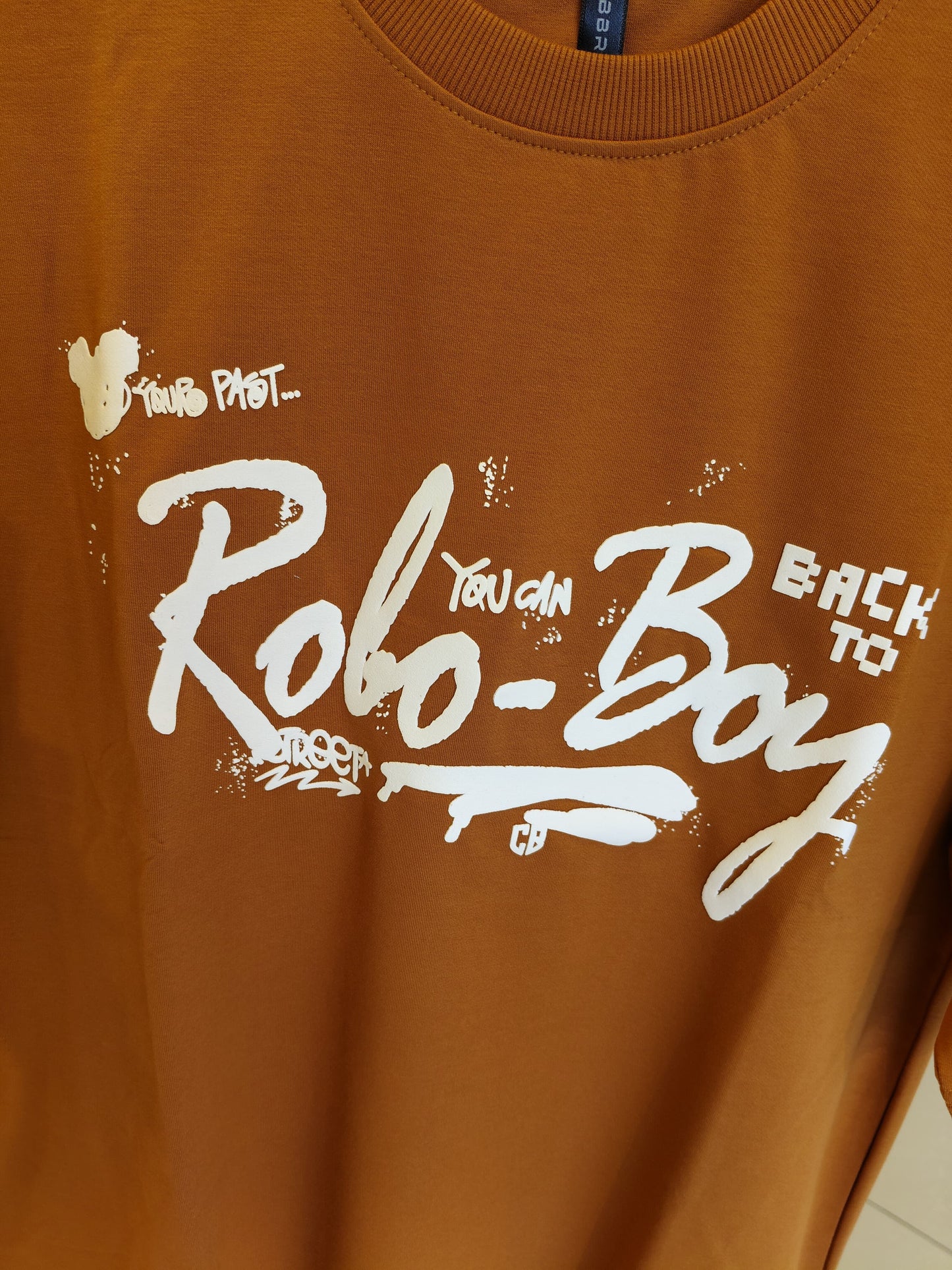 NEXT Printed Oversized Fit Round Neck T-shirt (Small)