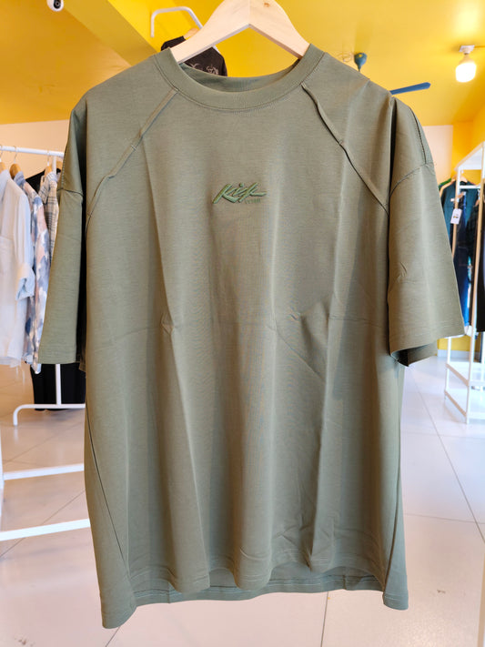 NEXT Printed Oversized Fit Round Neck T-shirt (Large)